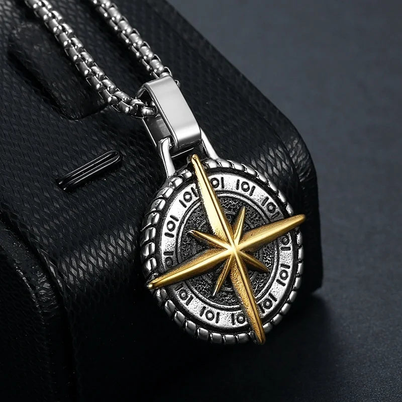 Collier pendentif de la croix ronde, nouvelle mode.