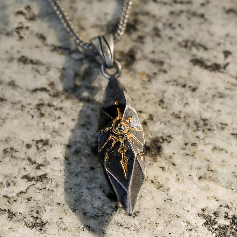 Pierre à souhaits rétro pour hommes ou femmes. Couleur Meteorite