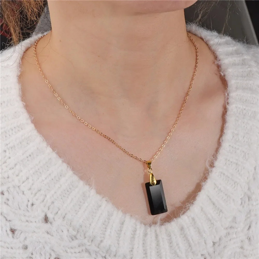 Collier naturel Alanding. Collier de yoga de guérison Reiki.