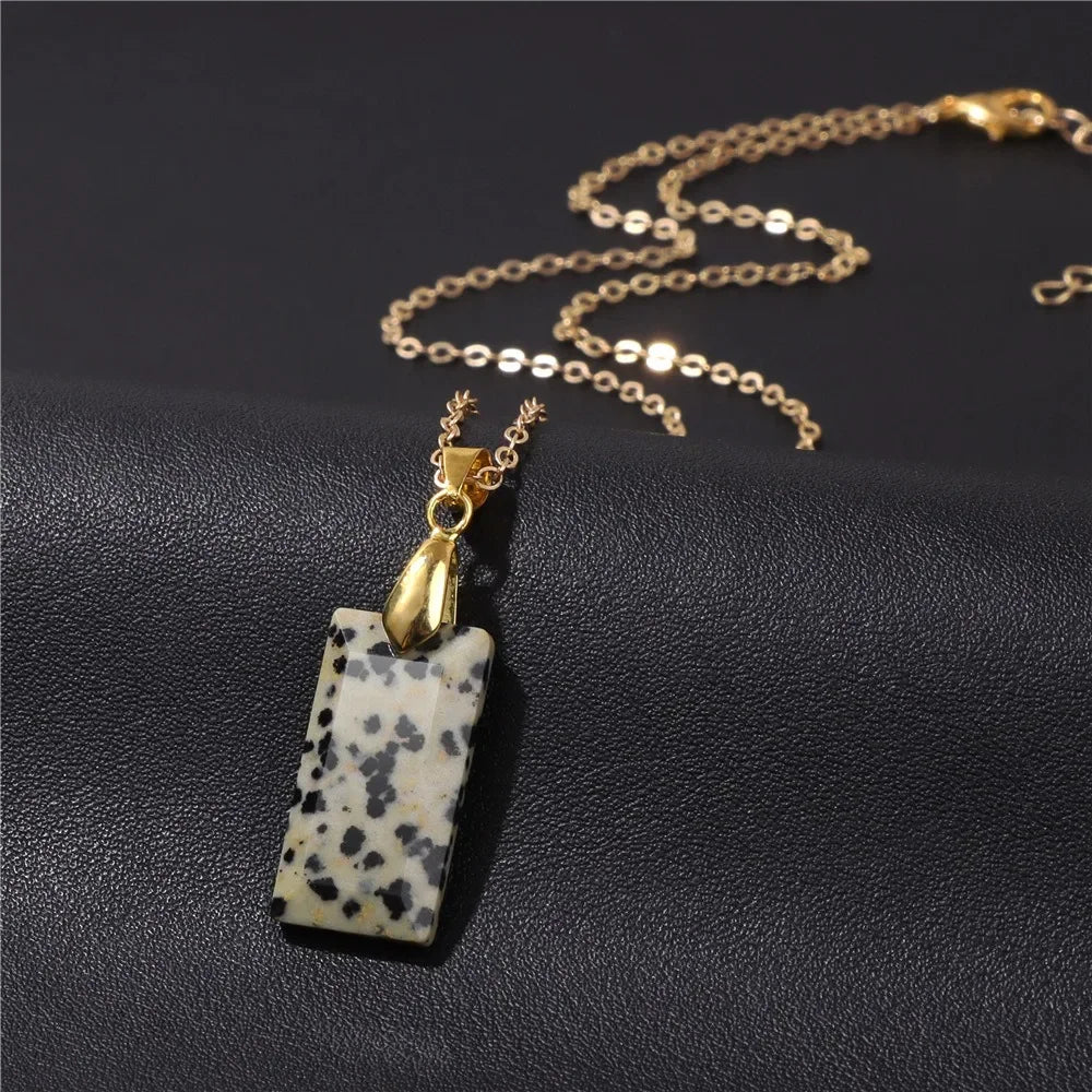 Collier naturel Alanding. Collier de yoga de guérison Reiki.