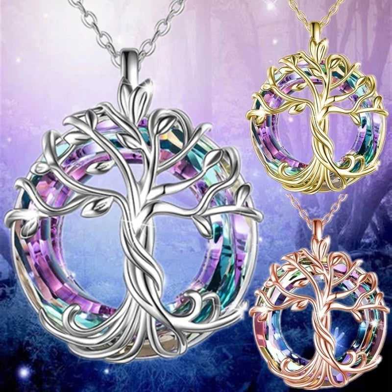 Collier Arbre de Vie Généalogique Celtique.